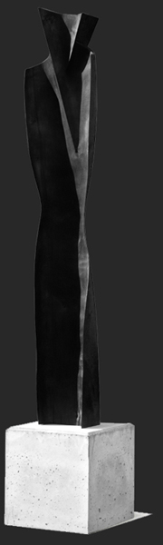 abstract wood art sculptures by German sculptor Gerstenberger