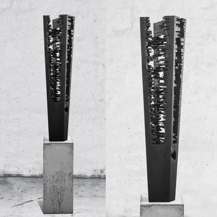 Abstract sculpture art